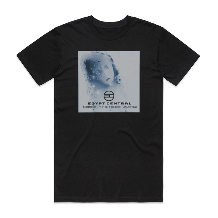 Egypt Central Murder In The French Quarter Album Cover T-Shirt Black