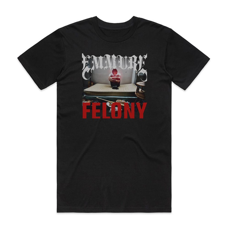 Emmure Felony Album Cover T-Shirt Black