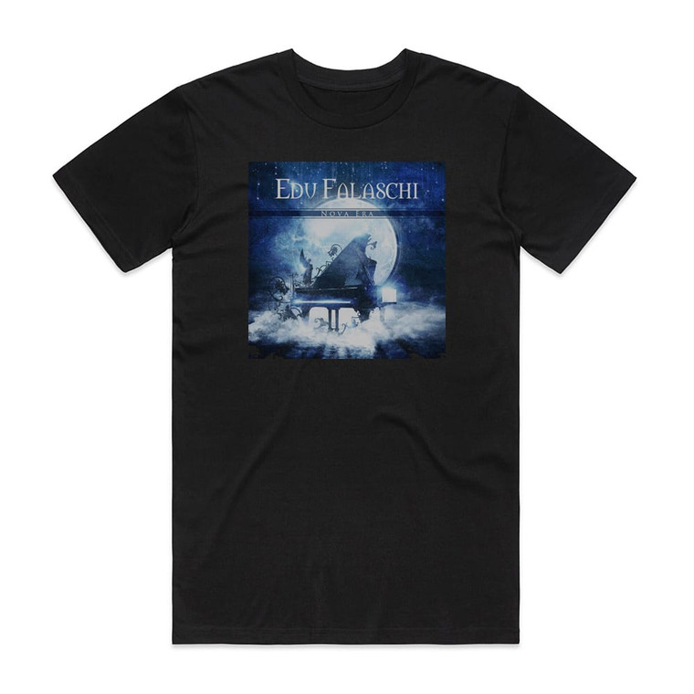 Eduardo Falaschi Nova Era Album Cover T-Shirt Black