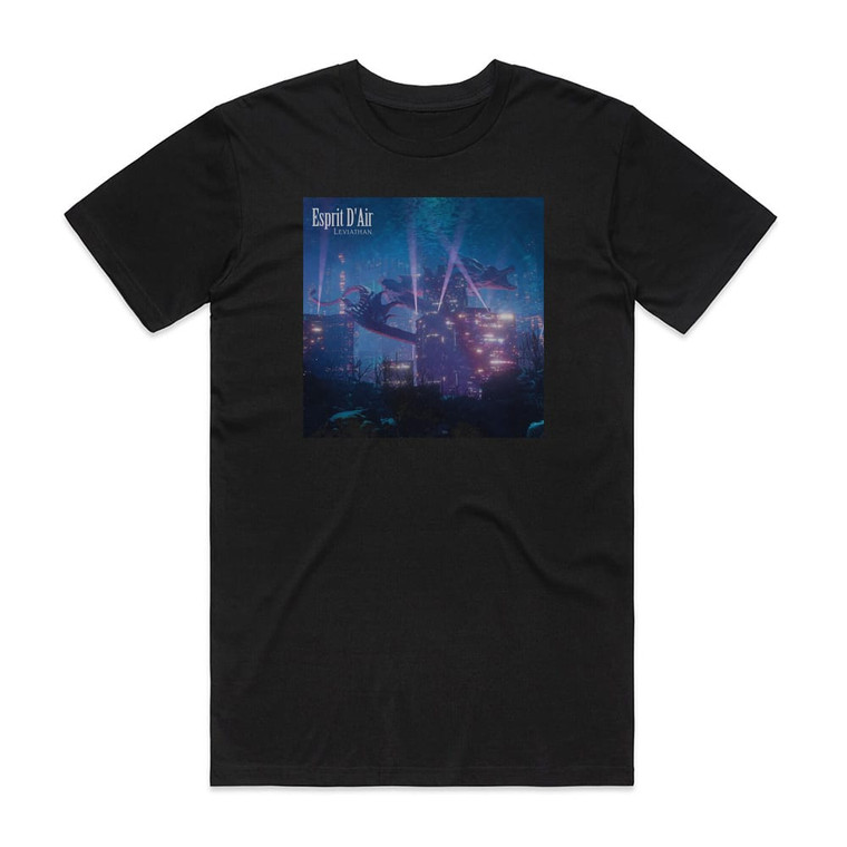 Esprit DAir Leviathan Album Cover T-Shirt Black