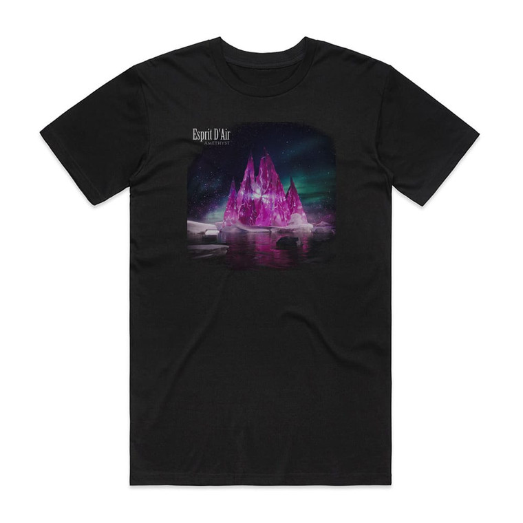 Esprit DAir Amethyst Album Cover T-Shirt Black