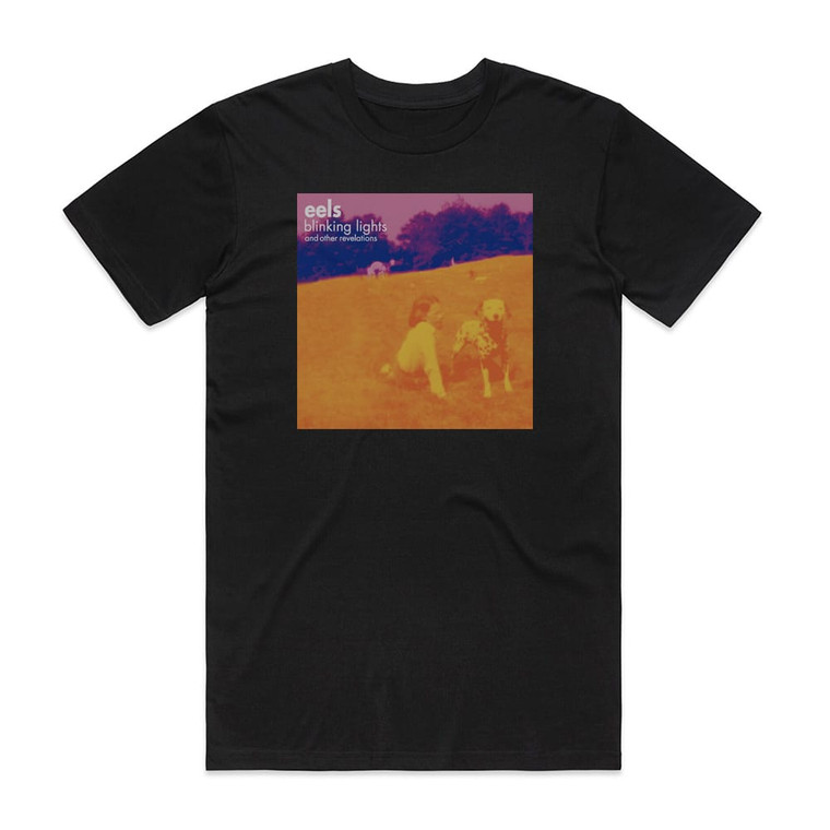 Eels Blinking Lights And Other Revelations Album Cover T-Shirt Black