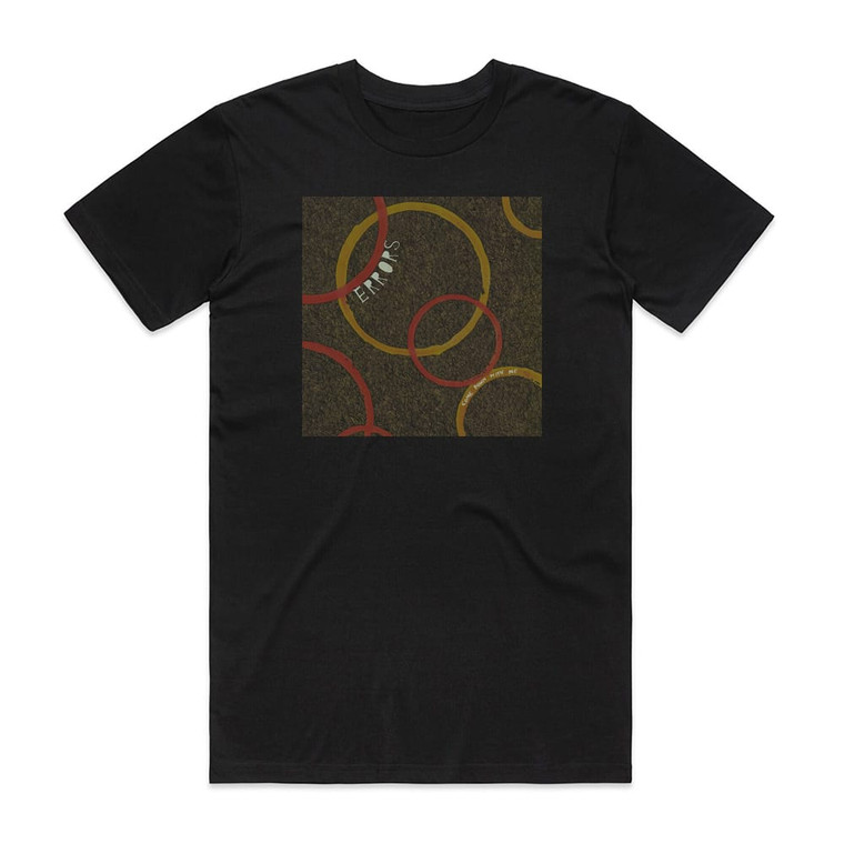 Errors Come Down With Me Album Cover T-Shirt Black