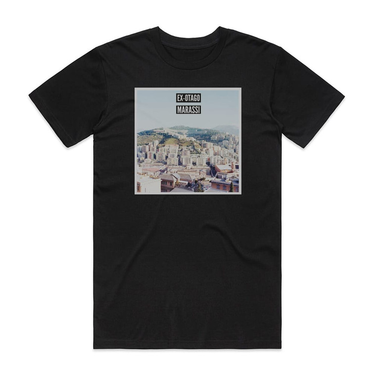 Ex-Otago Marassi 1 Album Cover T-Shirt Black