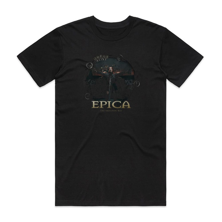 Epica The Skeleton Key Album Cover T-Shirt Black