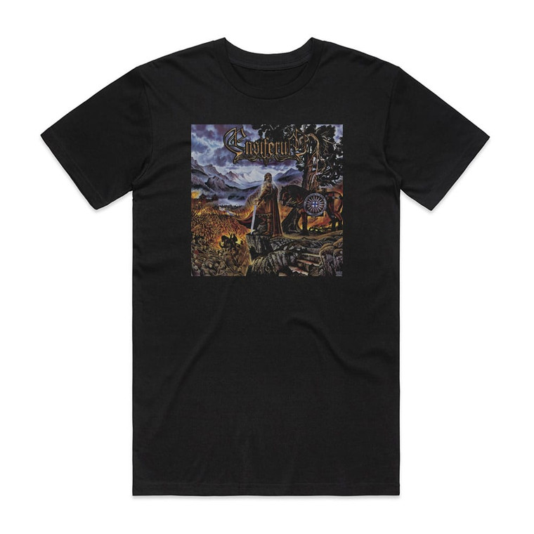 Ensiferum Iron 1 Album Cover T-Shirt Black
