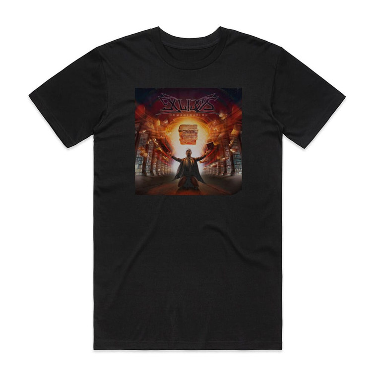 Exlibris Humagination Album Cover T-Shirt Black