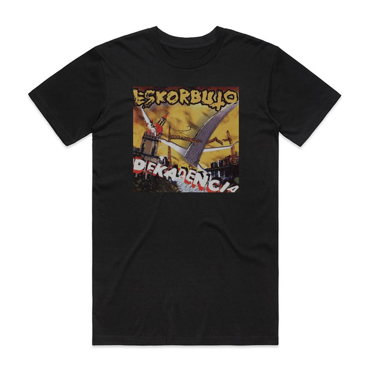 Eskorbuto Dekadencia Album Cover T-Shirt Black