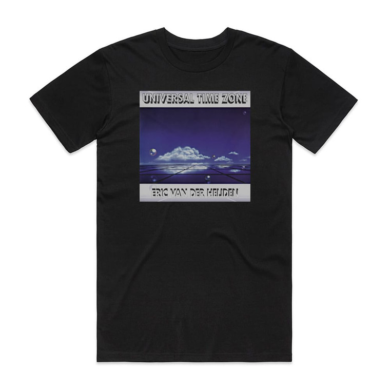 Eric van der Heijden Universal Time Zone Album Cover T-Shirt Black