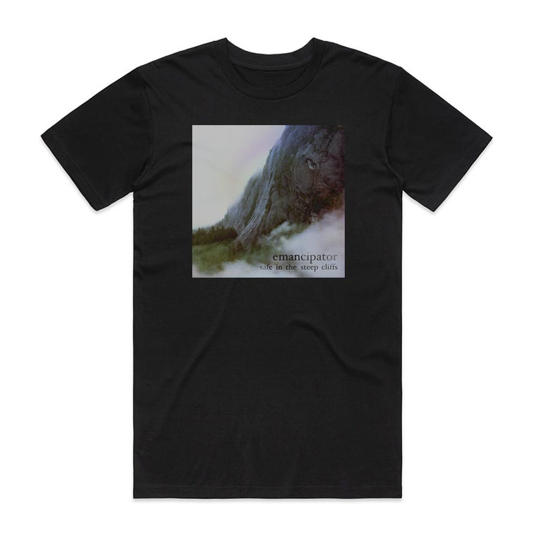 Emancipator Safe In The Steep Cliffs Album Cover T-Shirt Black
