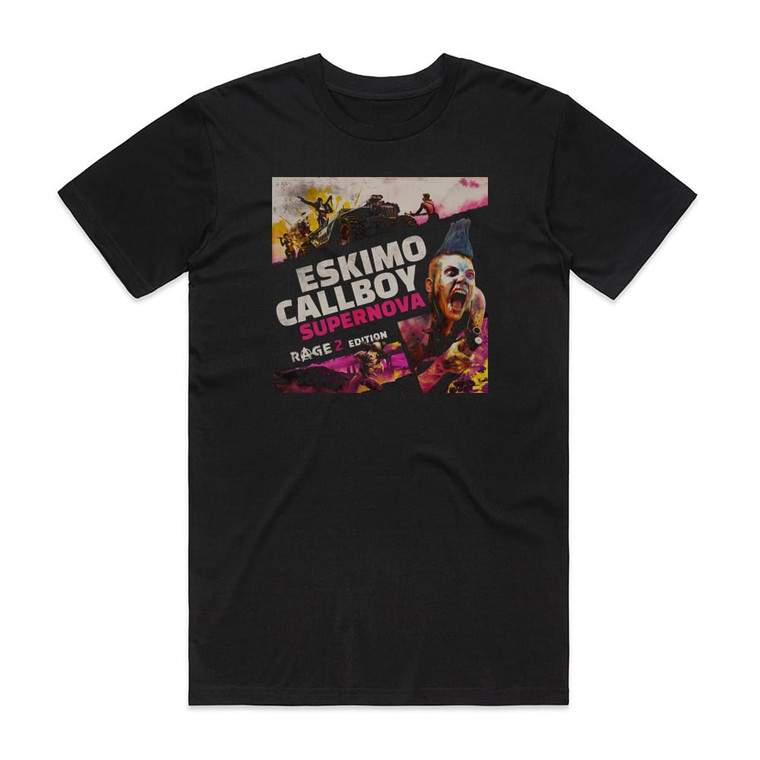 Eskimo Callboy Supernova Rage 2 Edition Album Cover T-Shirt Black