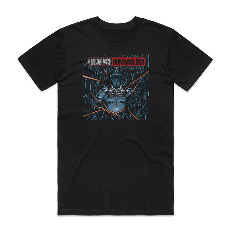 Eminence Humanology Album Cover T-Shirt Black