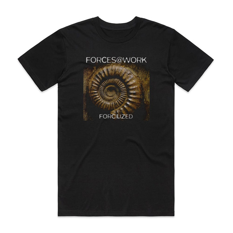 Forces at Work Forcilized Album Cover T-Shirt Black