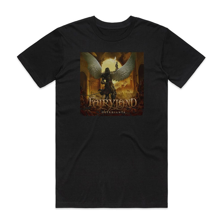 Fairyland Osyrhianta Album Cover T-Shirt Black