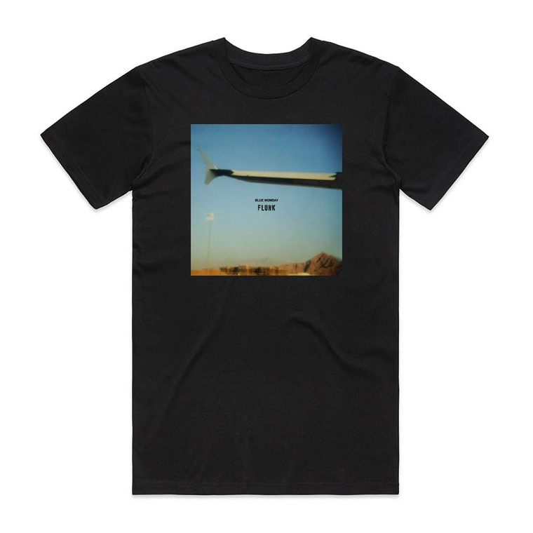 Flunk Blue Monday 3 Album Cover T-Shirt Black