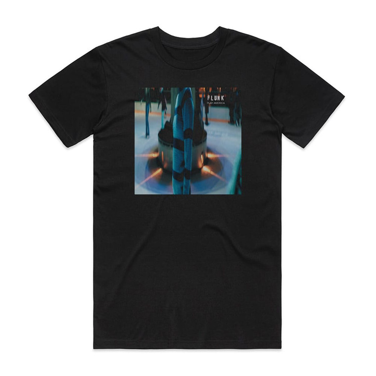 Flunk Play America Album Cover T-Shirt Black