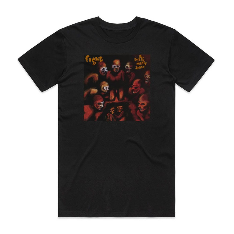 Fight A Small Deadly Space Album Cover T-Shirt Black