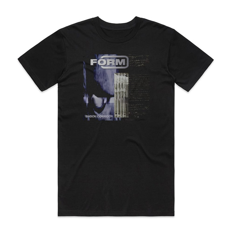 Form Shock Corridor Album Cover T-Shirt Black