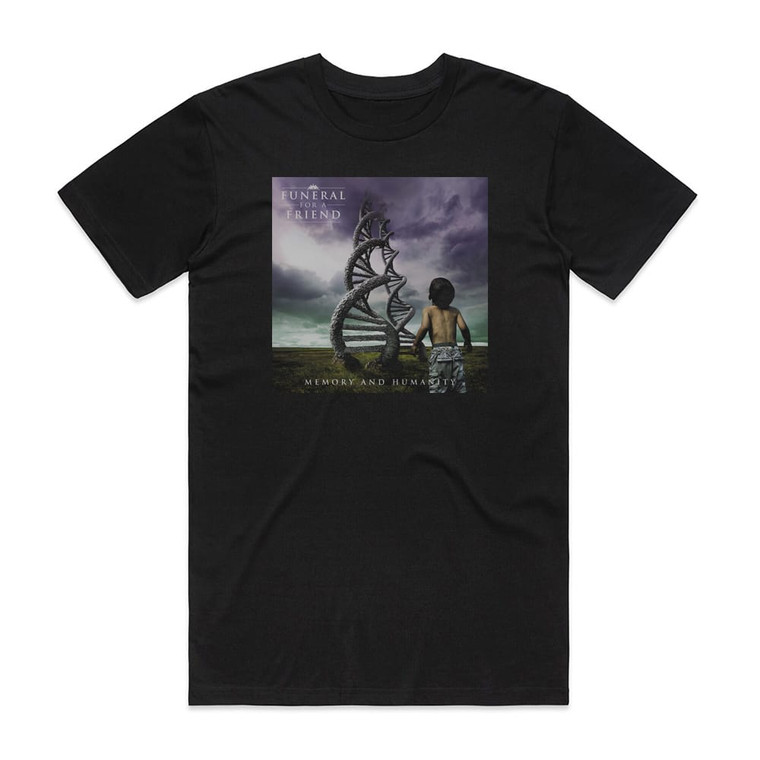 Funeral for a Friend Memory And Humanity Album Cover T-Shirt Black