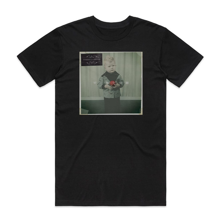 Funeral for a Friend Wrench Album Cover T-Shirt Black