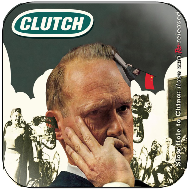 Clutch Slow Hole To China Rare And Rereleased-1 Album Cover Sticker Album Cover Sticker