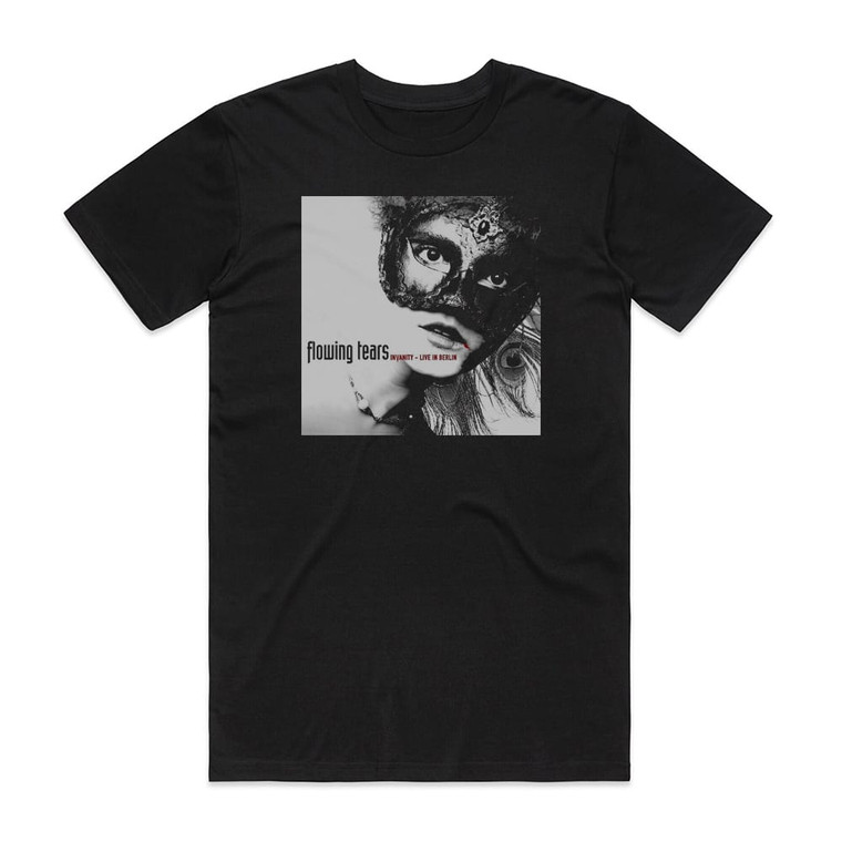 Flowing Tears Invanity Live In Berlin Album Cover T-Shirt Black