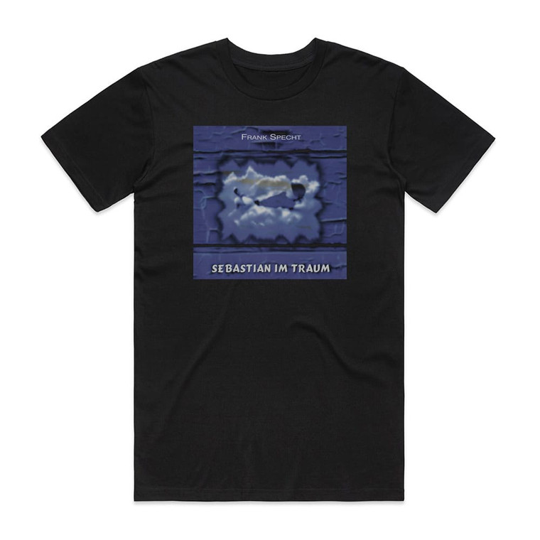 Frank Specht Sebastian Im Traum Album Cover T-Shirt Black