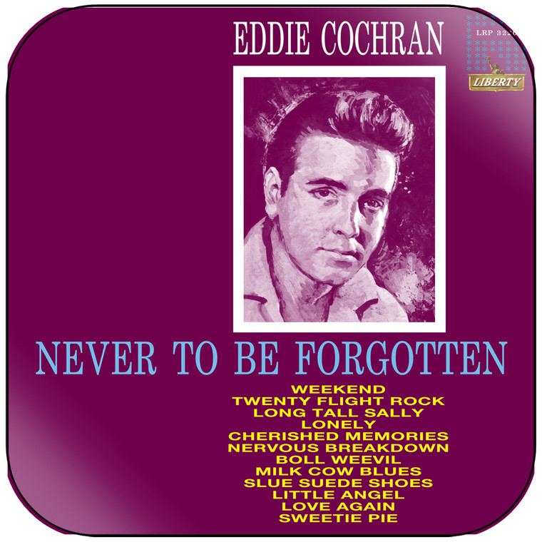 Eddie Cochran Never To Be Forgotten-2 Album Cover Sticker Album Cover Sticker