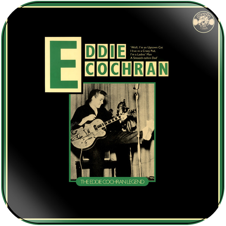 Eddie Cochran The Eddie Cochran Legend Album Cover Sticker Album Cover Sticker