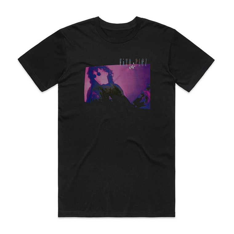 Fito Paez Ey Album Cover T-Shirt Black