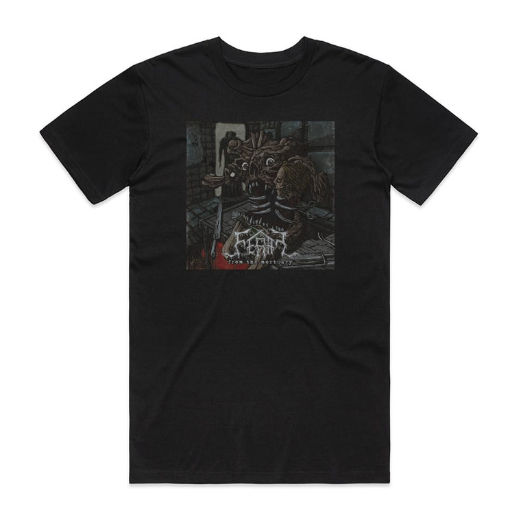 Feral From The Mortuary Album Cover T-Shirt Black