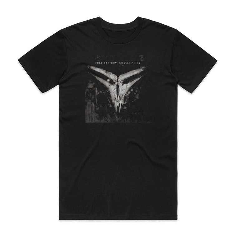 Fear Factory Transgression 1 Album Cover T-Shirt Black
