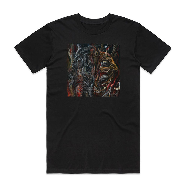 Fornicus Sulphuric Omnipotence Album Cover T-Shirt Black
