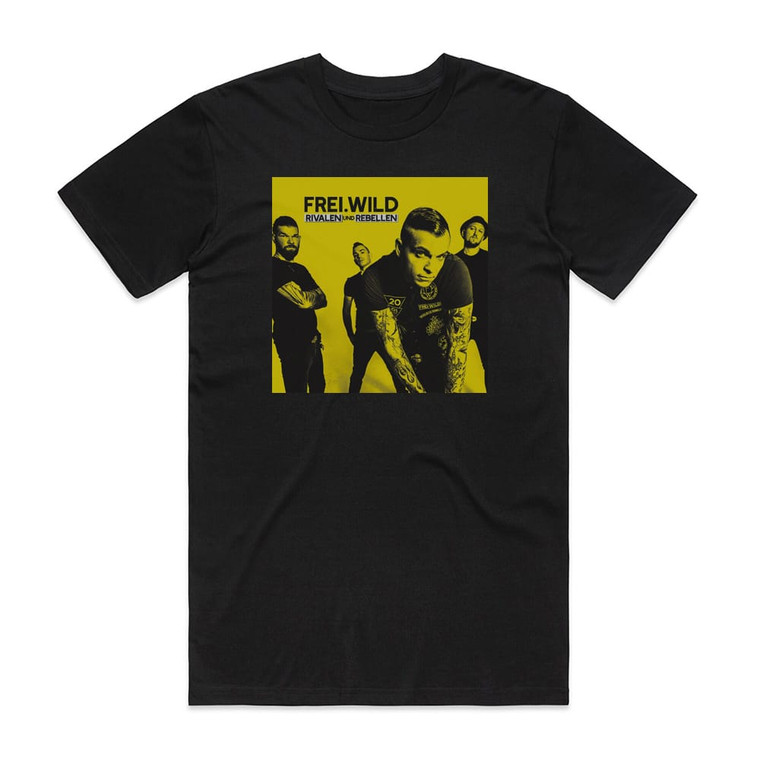 Frei Wild Rivalen Und Rebellen Album Cover T-Shirt Black
