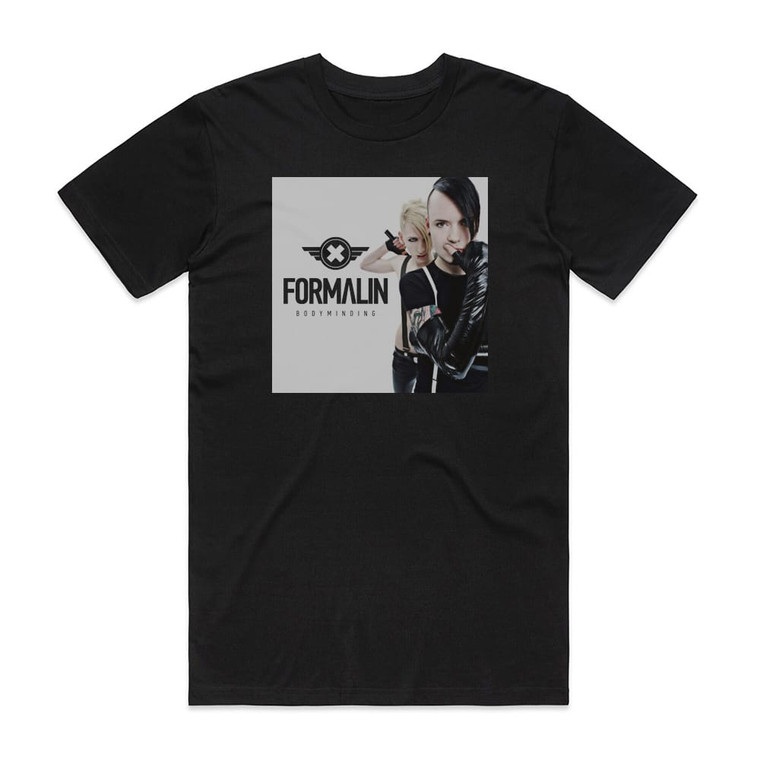 Formalin Bodyminding Album Cover T-Shirt Black
