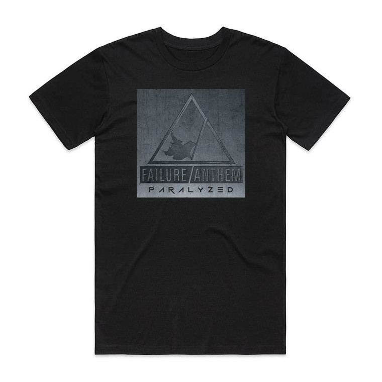 Failure Anthem Paralyzed Album Cover T-Shirt Black