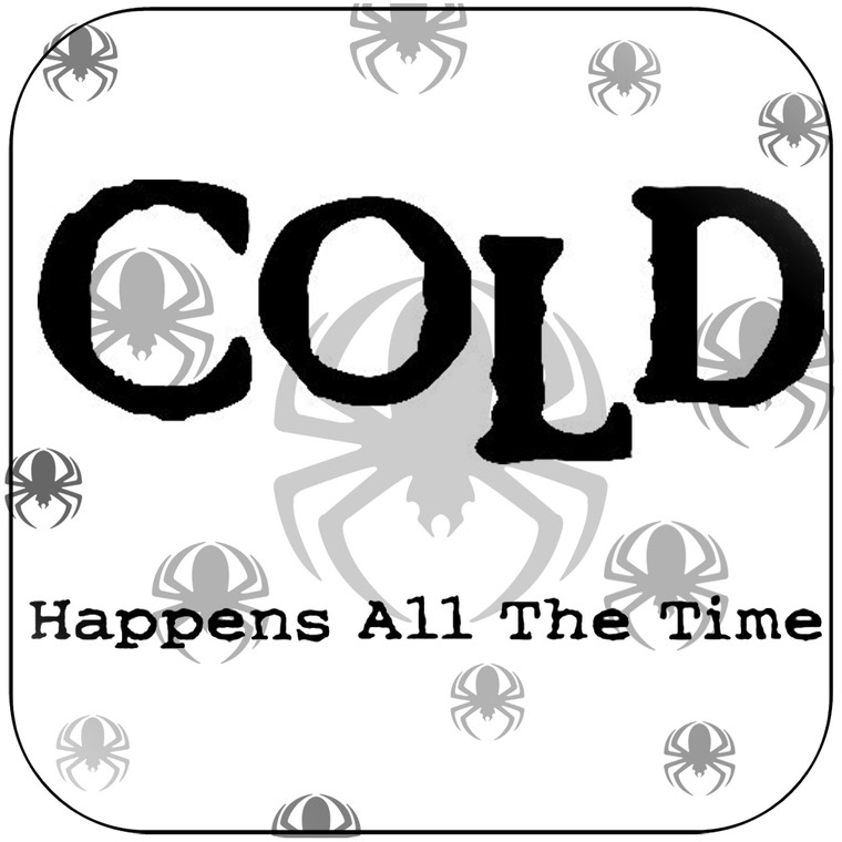 Cold Happens All The Time Album Cover Sticker Album Cover Sticker
