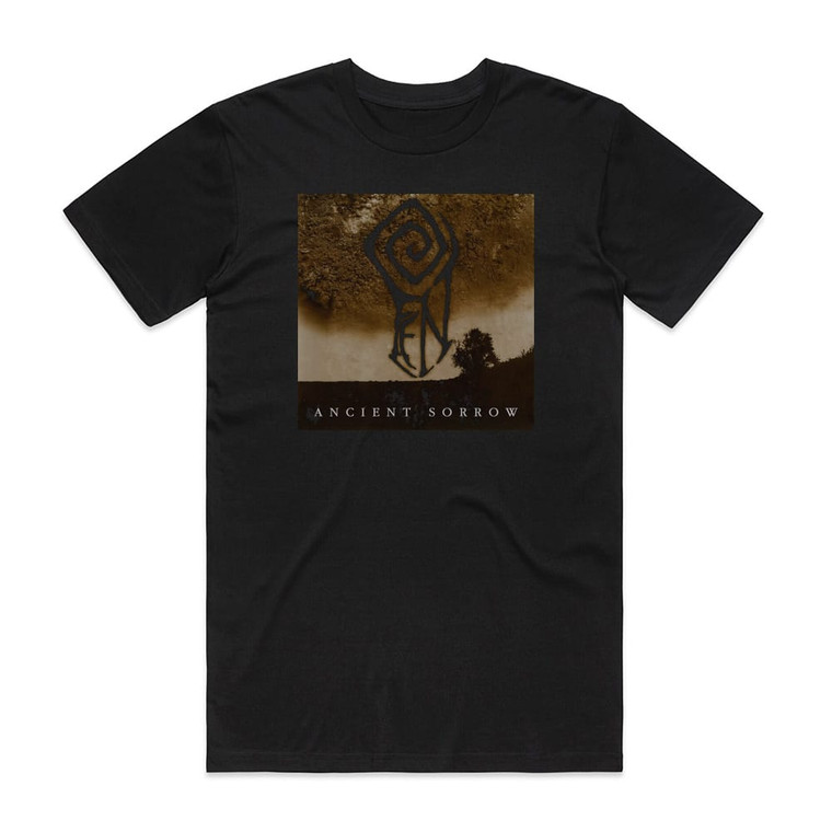 Fen Ancient Sorrow Album Cover T-Shirt Black