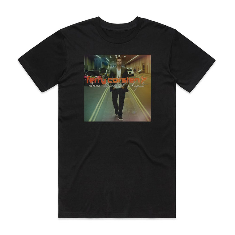 Ferry Corsten Once Upon A Night Volume 3 Album Cover T-Shirt Black