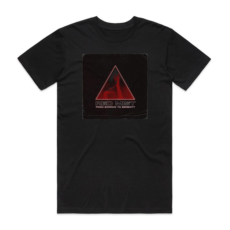 From Sorrow To Serenity Red Mist Album Cover T-Shirt Black