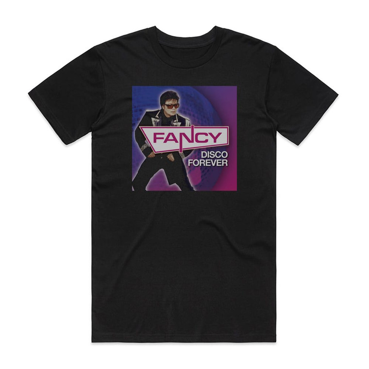 Fancy Disco Forever Album Cover T-Shirt Black