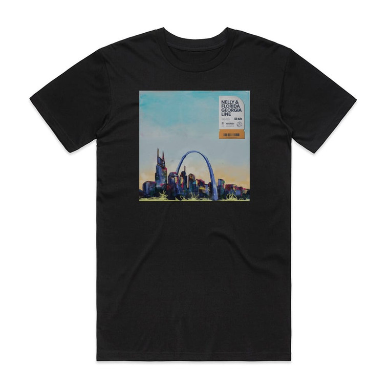 Florida Georgia Line Lil Bit Album Cover T-Shirt Black
