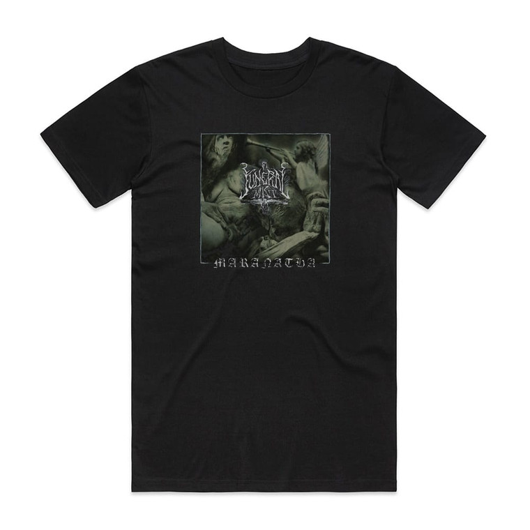 Funeral Mist Maranatha Album Cover T-Shirt Black