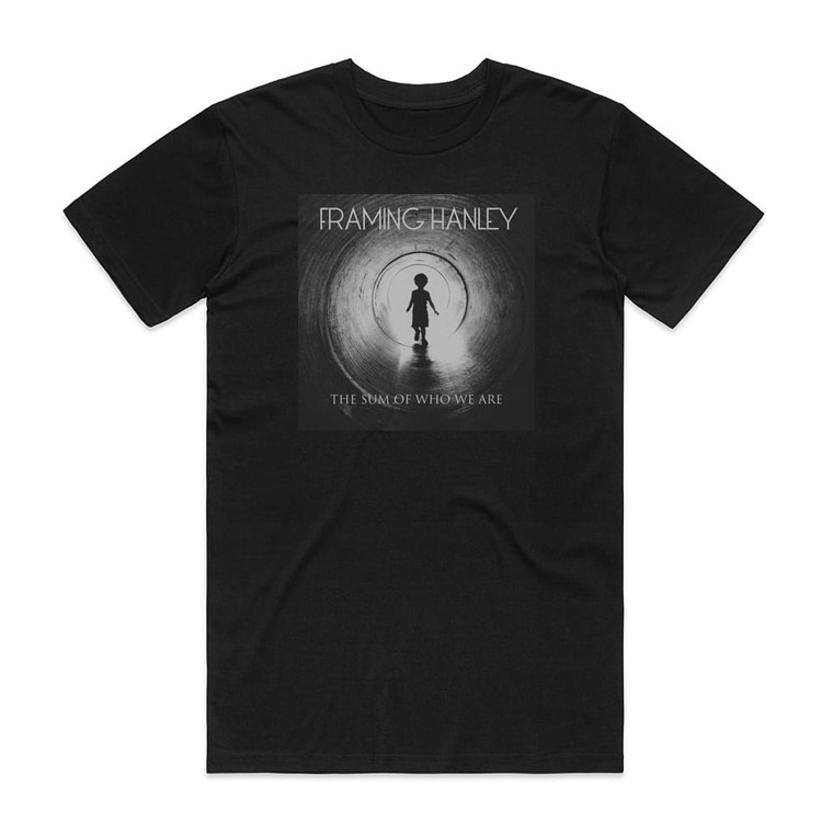Framing Hanley The Sum Of Who We Are Album Cover T-Shirt Black