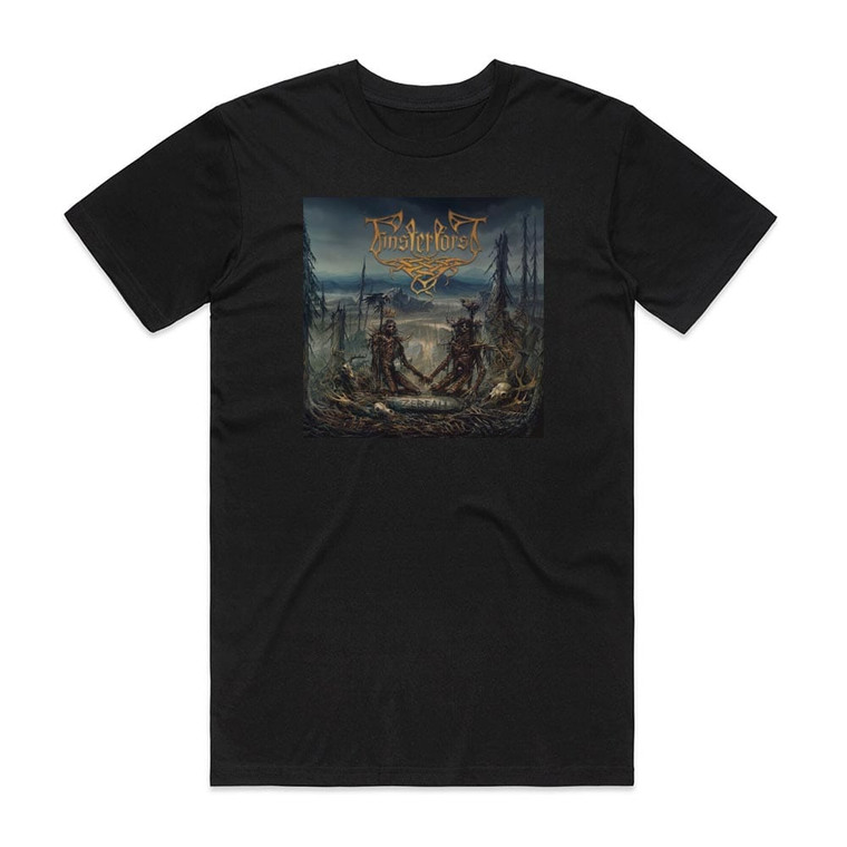 Finsterforst Zerfall Album Cover T-Shirt Black