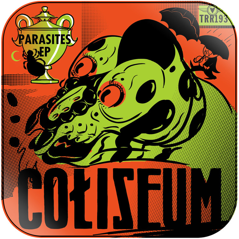 Coliseum Parasites Ep Album Cover Sticker Album Cover Sticker