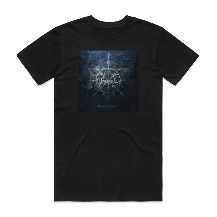 Frozen Gate Behind The Dark Ice Album Cover T-Shirt Black
