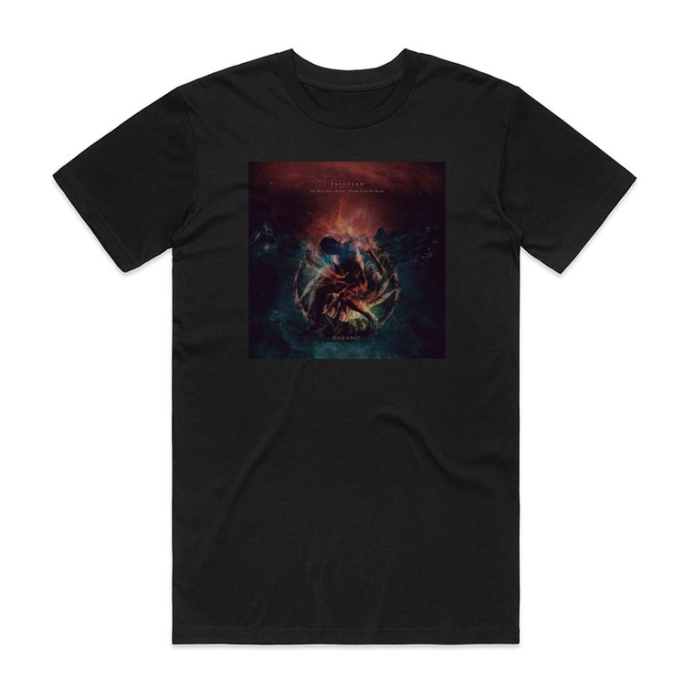 Fallujah Nomadic Album Cover T-Shirt Black