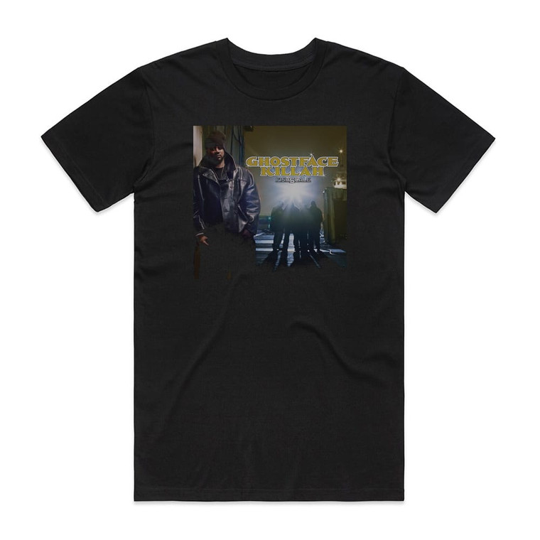 Ghostface Killah Fishscale Album Cover T-Shirt Black