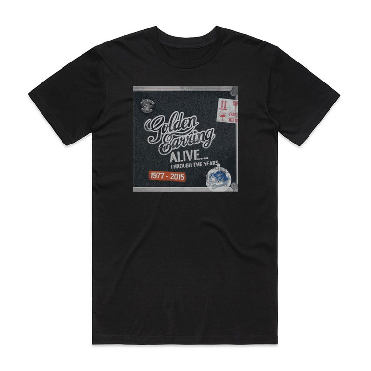 Golden Earring Alive Through The Years Album Cover T-Shirt Black